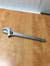 15” Vintage Crescent Forged Alloy Adjustable Wrench Crestoloy made in USA