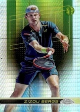 ZIZOU BERGS 2024 TOPPS CHROME TENNIS PRISM REFRACTOR 1ST