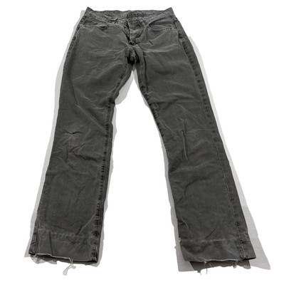 James Perse Canvas 5 Pocket Pants Mens Gray Button Fly Slim Straight Sz 30 USA