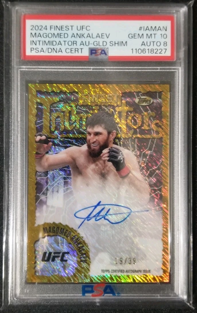 2024 Topps Finest UFC - Intimidators Autographs Magomed Ankalaev