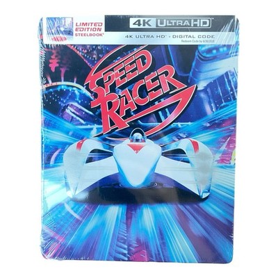 SPEED RACER - UHD 4K Blu-ray Steelbook Limited Edition - New, Sealed