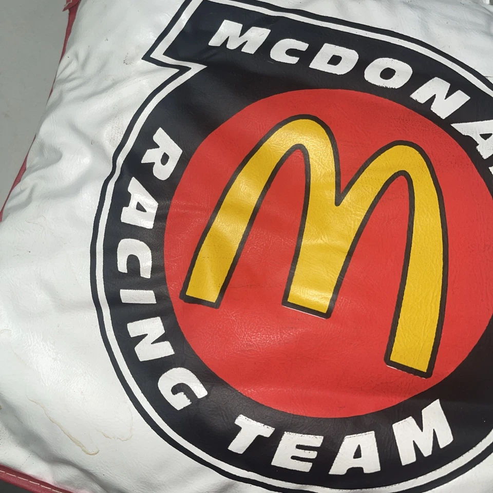 Cojín de asiento de equipo de carreras McDonald’s vintage Stadium Bill Elliott #94 1995 Foto 4 de 4