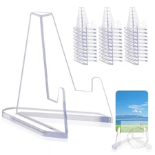 30 Packs Card Display Stand, Sturdy and Stable, Premium Acrylic Sports Card Hold