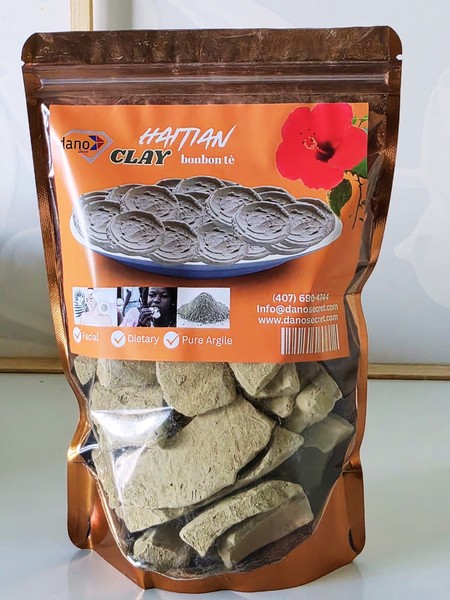Te haitiano,/ tè de bombón/arcilla, galletas, galletas y galletas