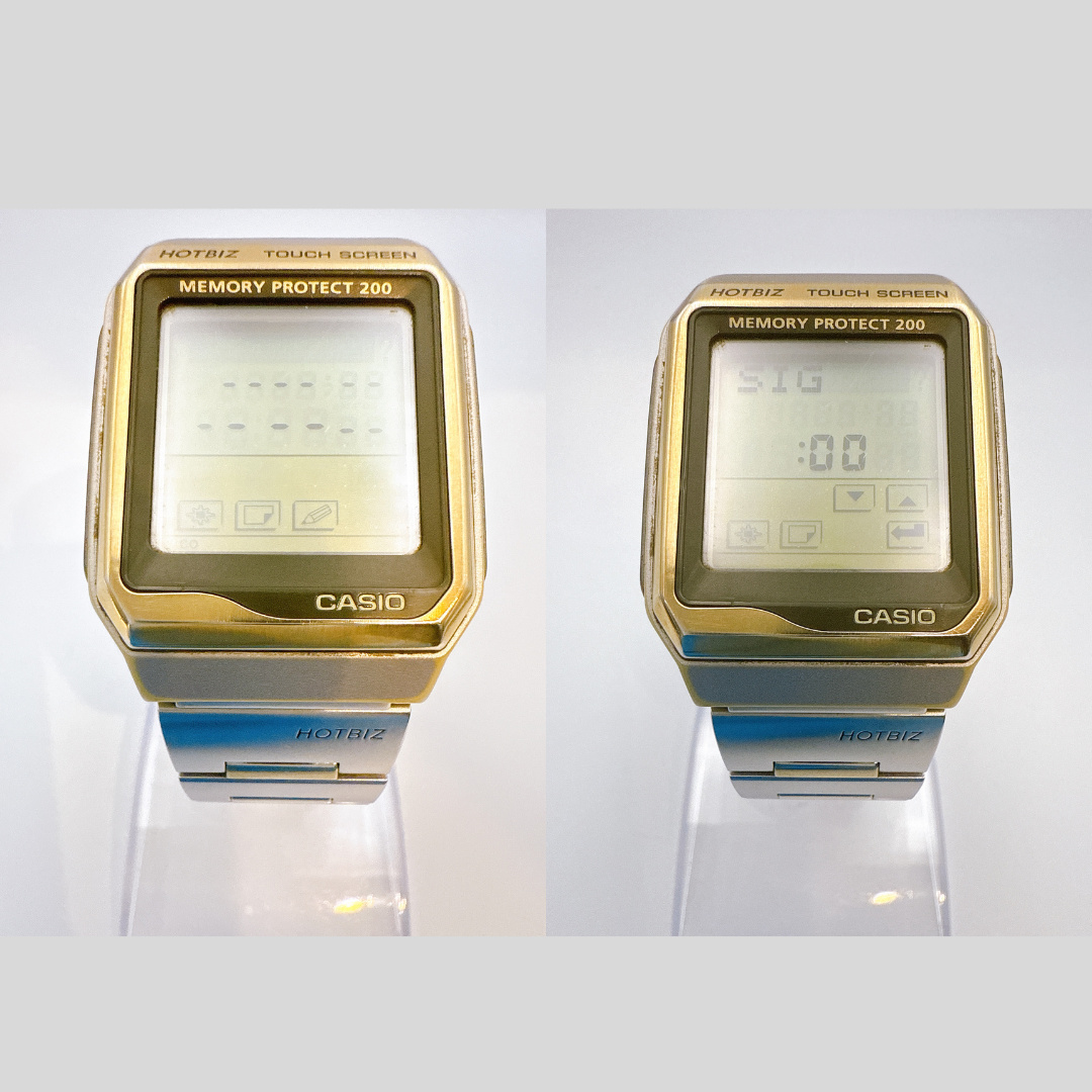 CASIO Hotbiz VDB-2110 Touch Screen Memory Protect 200 Quartz