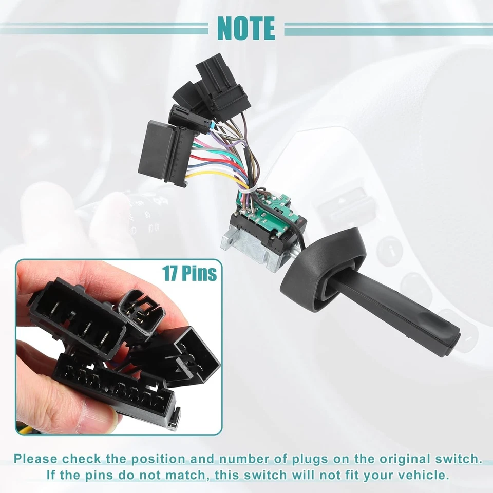 ACROPIX Turn Signal Switch Multifunction Combination Switch Fit for Volvo VNL... - Image 4 of 4