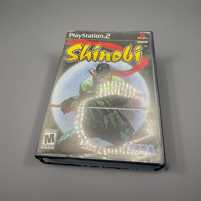 SHINOBI Sony PlayStation PS2 2002 CIB Complete w/Registration Card Tested &Works