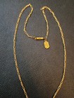 Fabulous Pididdly Links Etched Antique Locket Necklace Black Glass Beads 19.5" — photo 3