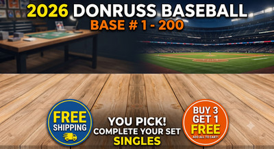 2026 Donruss Baseball BASE # 1 -200  You Pick Complete Your Set Singles