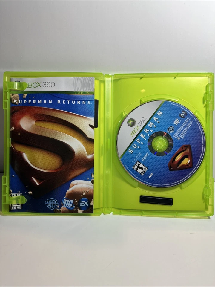 Superman Returns Xbox 360 2006 Complete With Manual Tested & Working CIB - Image 3 of 3