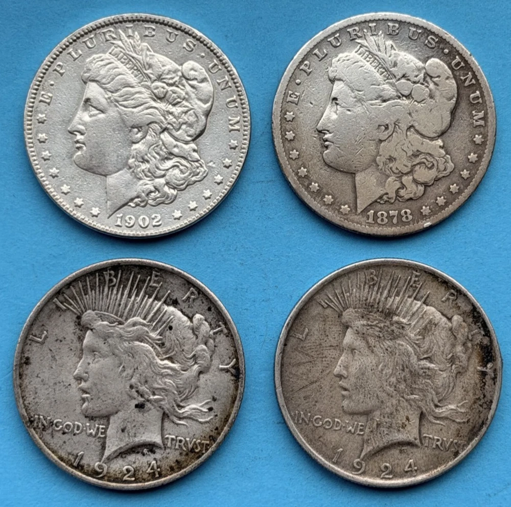 Silver 1924 Year Peace Dollars (1921-1935) for sale | eBay