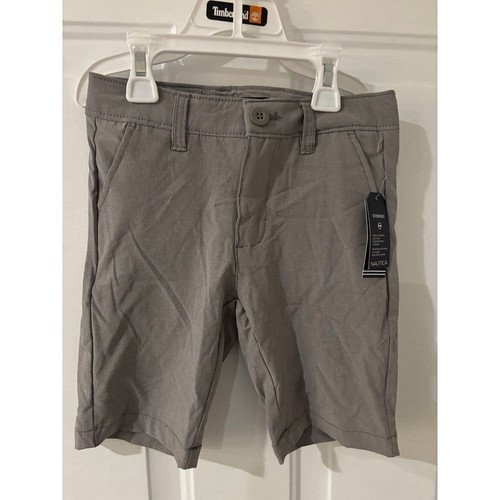 Nautica Gray Bermuda Shorts Classic Fit Casual Summer Shorts Size 6