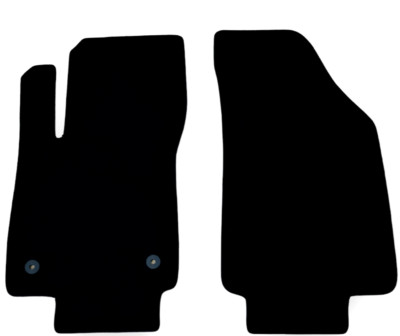 Front Car Floor Mats Velour For Chevrolet Trax Waterproof Carpet Liners New 2pcs