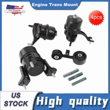 Set of 4 Engine Motor Transmission Mount For Toyota Camry Motor 2002-2006 2.4L