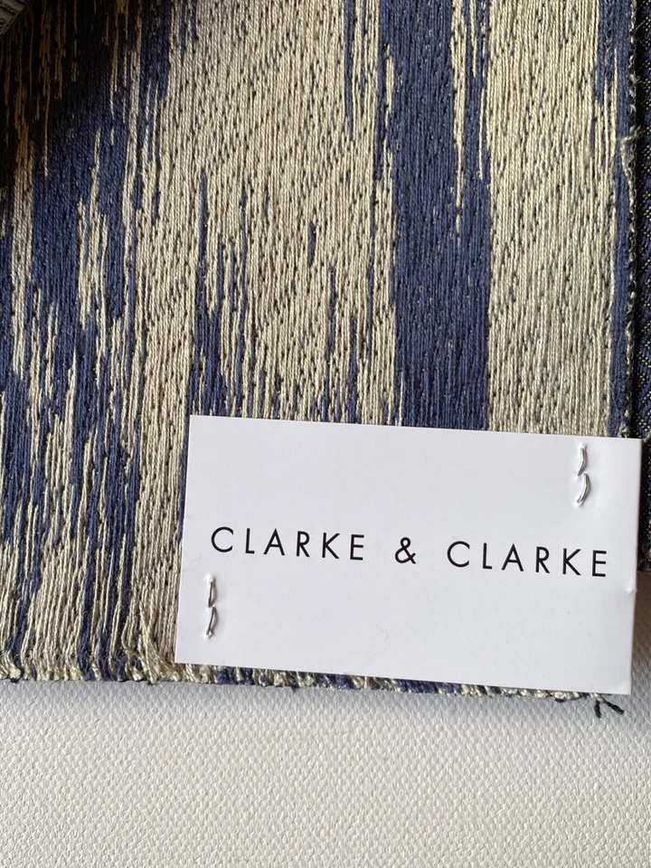 Kravet Clark & Clark Bazaar Indigo 24" Foto 4 de 4