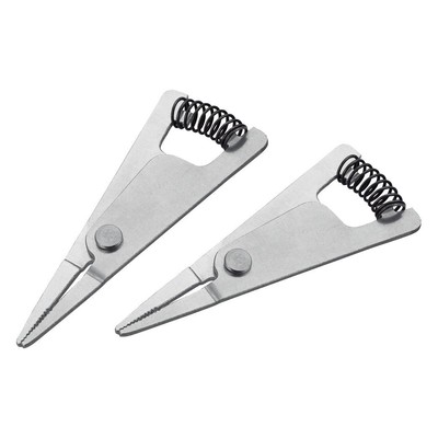4-Pack Solid Copper Alligator Clips – 5A Rating, 12AWG, Soldering Heat Sink & Test Lead Connector