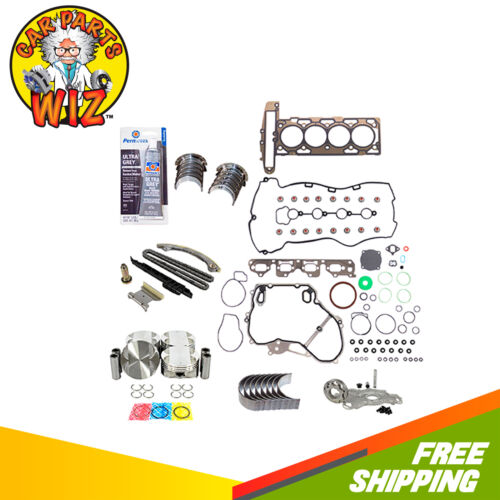 Master Engine Rebuild Kit Fits 06-10 Chevrolet Pontiac Saturn 2.4L DOHC