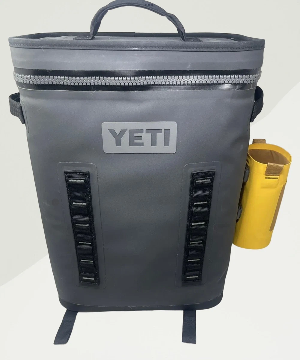 YETI Hopper BackFlip 24 Soft Sided Backpack Cooler Charcoal Gray W/  Accessory | eBay