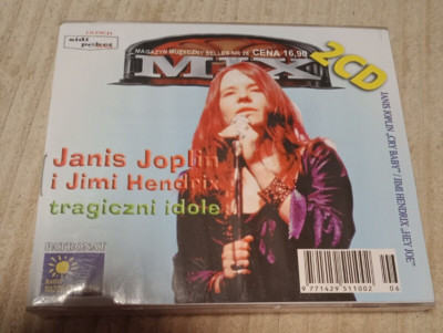 Janis Joplin - cry baby / Jimi Hendrix Hey Joe! 2cd rare Polish edition new