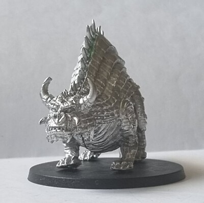 SCI-FI RPG Xenos Dino-Ox Fan Sculpt Oldhammer Type Cyberpunk Tabletop Games