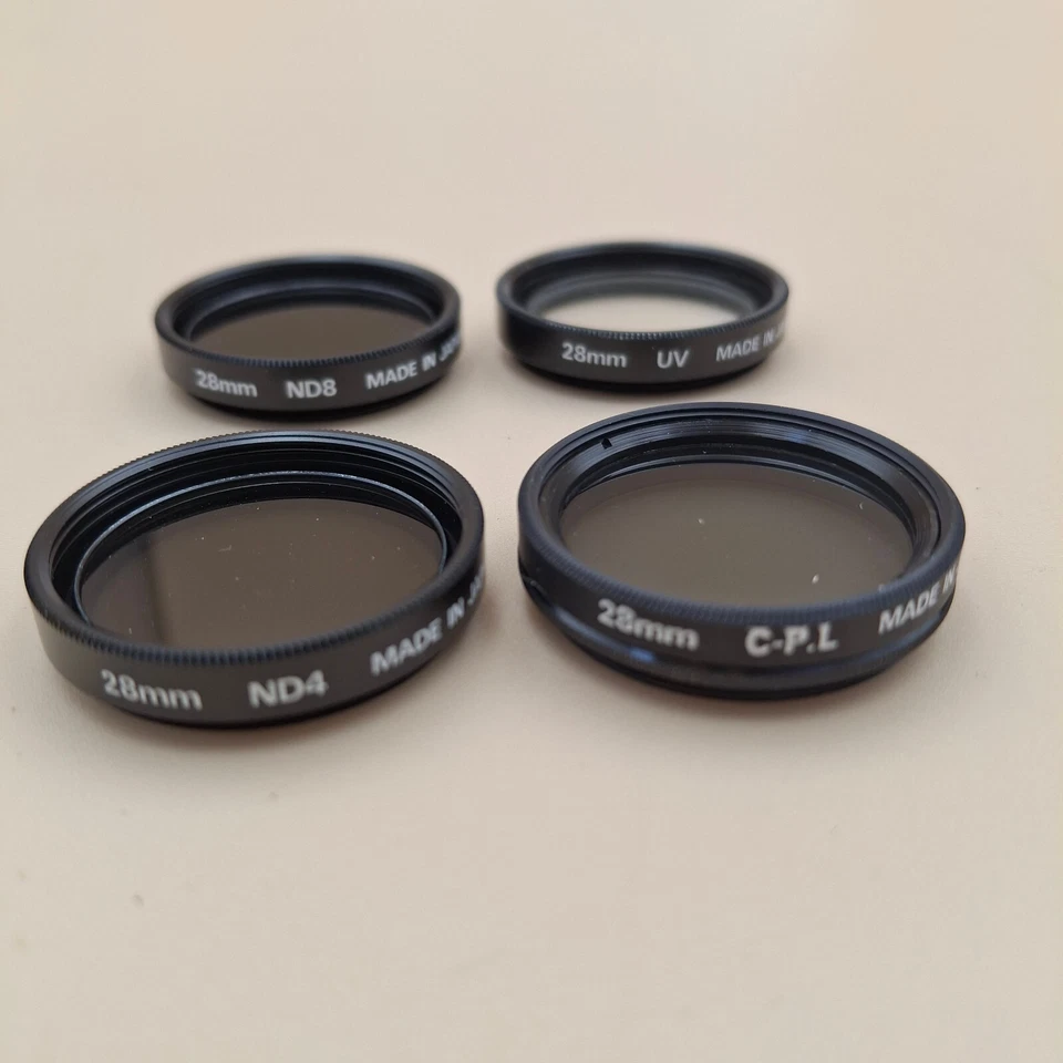 NIKON 28mm 4 Filter Set for COOLPIX + Soft Case (UV, CPL, ND4, ND8) (refB) - Image 3 of 4