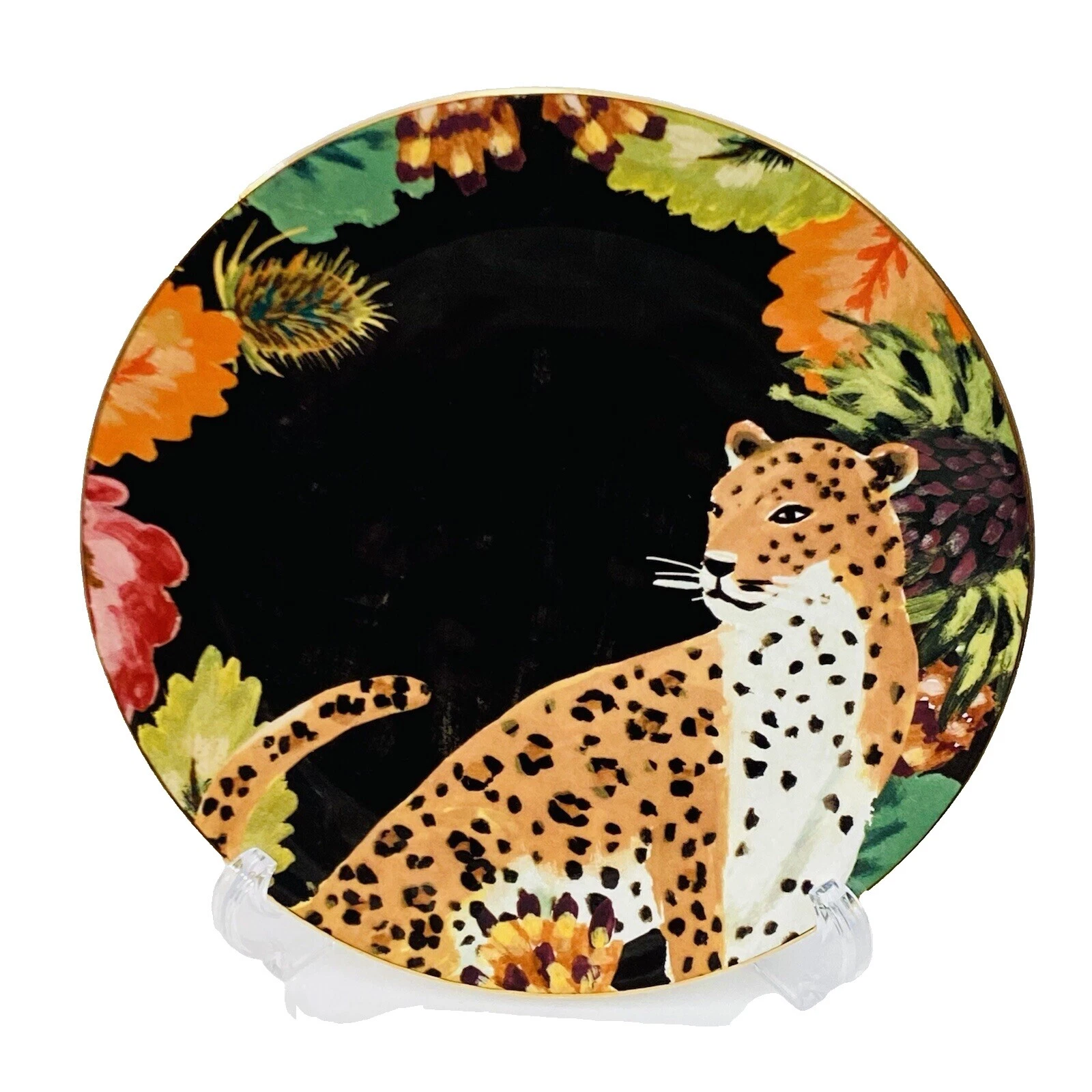 Platos de Vajilla Anthropologie animal print