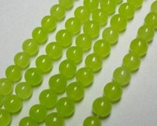 Wholesale 6mm 8mm 10mm 12mm Green Peridot Round Gemstone Loose Beads 15" AAA