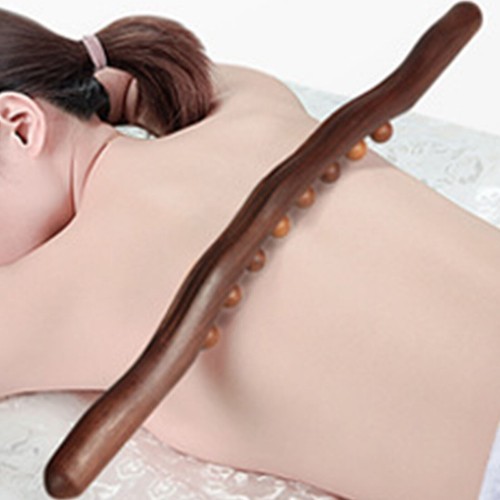 Holz Guasha Stick Massagewerkzeuge Holz Guasha Werkzeug Massagegerät Rollstab Therapie - Bild 2 von 9