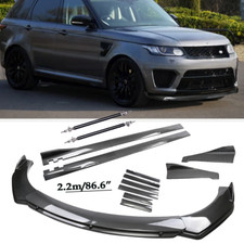 Carbon Fiber Front Bumper Lip Spoiler Splitters Body Kit For Land Rover Range R Carbon Fiber Front Bumper Lip Spoiler Splitters Body Kit For Land Rover Range R