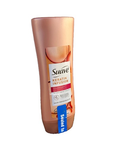 Suave KERATIN INFUSION Conditioner for Frizzy Hair, 12.6 oz - Picture 4 of 6
