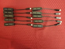 10- NEW Amber USB-C to Gigabit Ethernet 10/100/1000 Base-t RJ-45 LAN Adapter