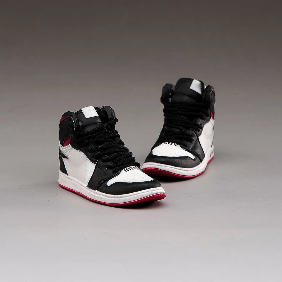 1/6 Unisex Blanco Zapatos Deportivos Para 12" Hombre Mujer Figura de Acción Cuerpo Juguetes Resina Foto 3 de 4