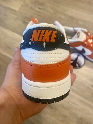 Nike Dunk Low 'Starry Swoosh' Campfire Orange Anthracite FV6909