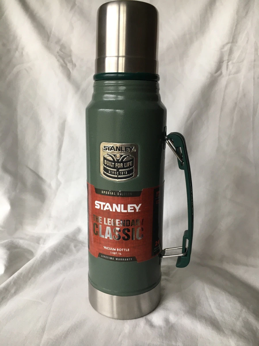 Stanley The Legendary Classic Vacuum Bottle 1.1QT/1L Stainless Steel Thermos