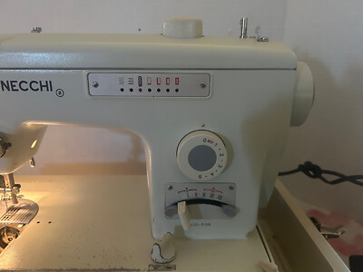 Vintage Necchi Model 538 Zigzag, made in Japan, Aluminum