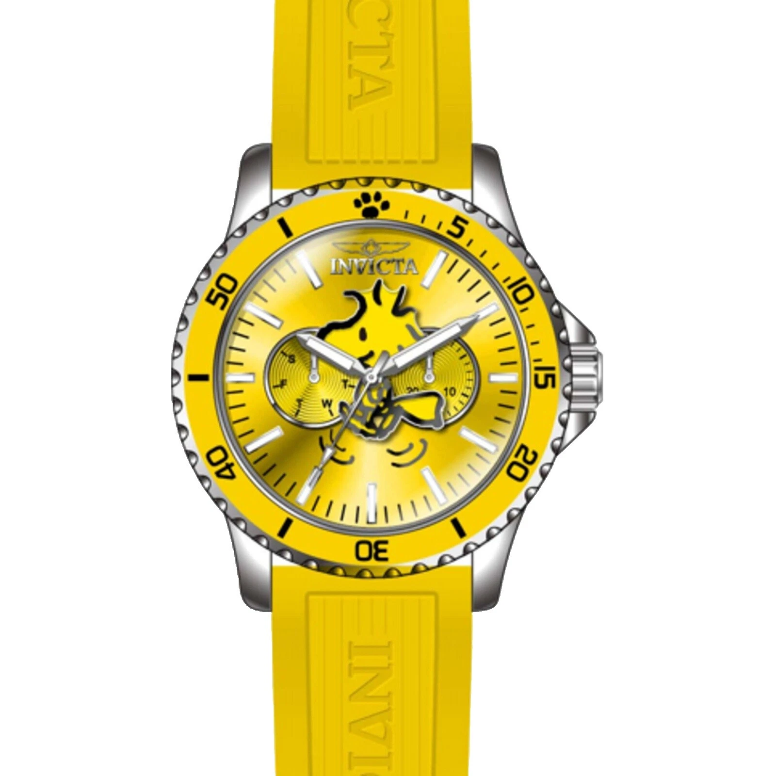 Invicta Cartoon Rubber Band Wristwatches