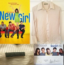 New Girl: Zooey Deschanel "The Row" Top/Blouse ($1045 Retail Price) w/COA
