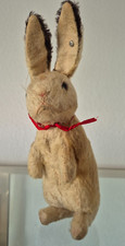 alter geliebter Steiff Hase mit Knopf