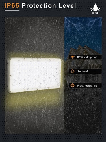 100W LED Flood Light Outdoor Module Spotlight Garden Security Lamp Warm White - Picture 2 of 11