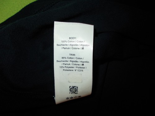Shirt mit Reißverschluss FRED PERRY (L) 100% BAUMWOLLE PERFEKT!!! Golf Tennis schwarz - Bild 7 von 8