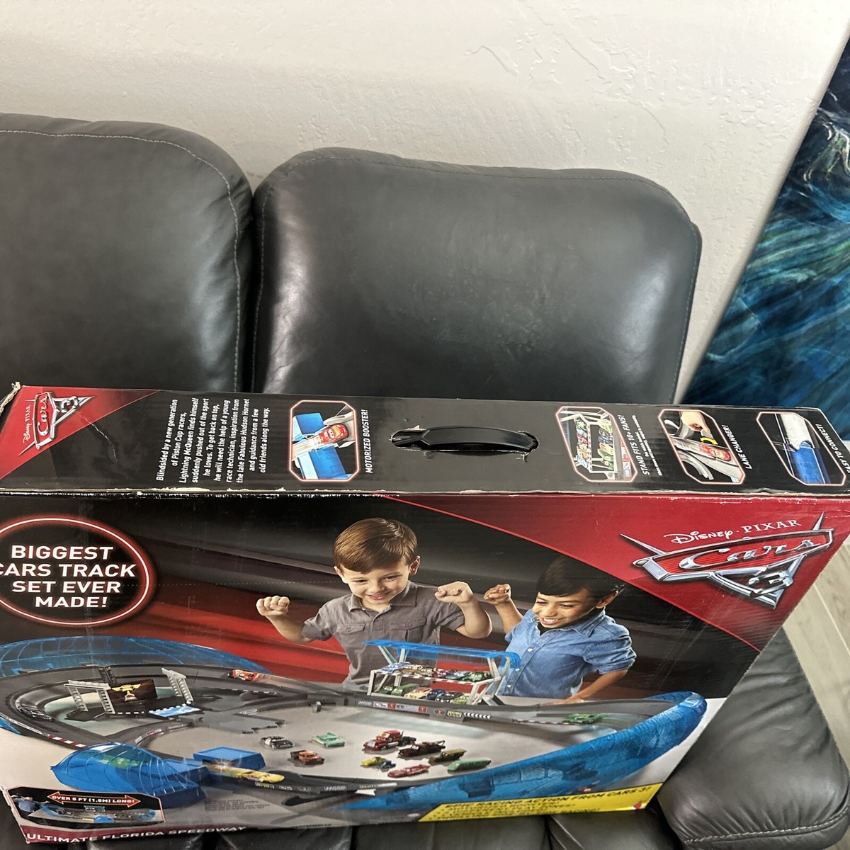 カーズマテル製 Ultimate Florida Speedway Mattels FCW02 Disney Pixar Cars 3 Kids Play Ultimate Florida