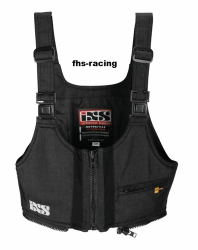 IXS trouser attachment, trousers, dungarees, Tex-Zip II, black, size M