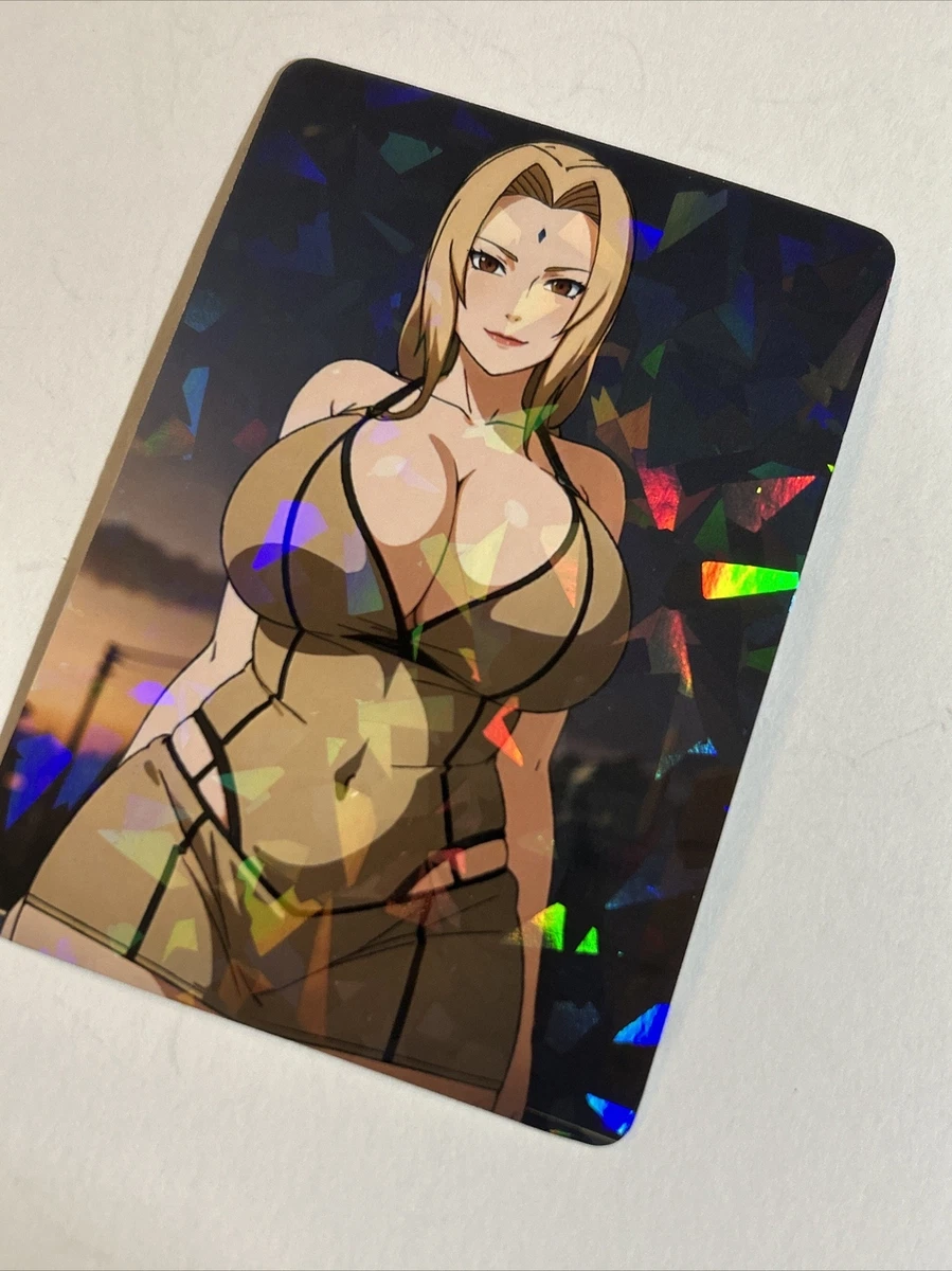 💗Naruto Tsunade Hentai Sexy Goddess Waifu Anime Doujin Card HY05 | eBay