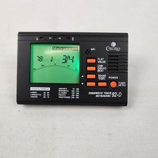 Cecilio 92-D Chromatic String Tuner  Metronome All in One Instrument Pitch LCD