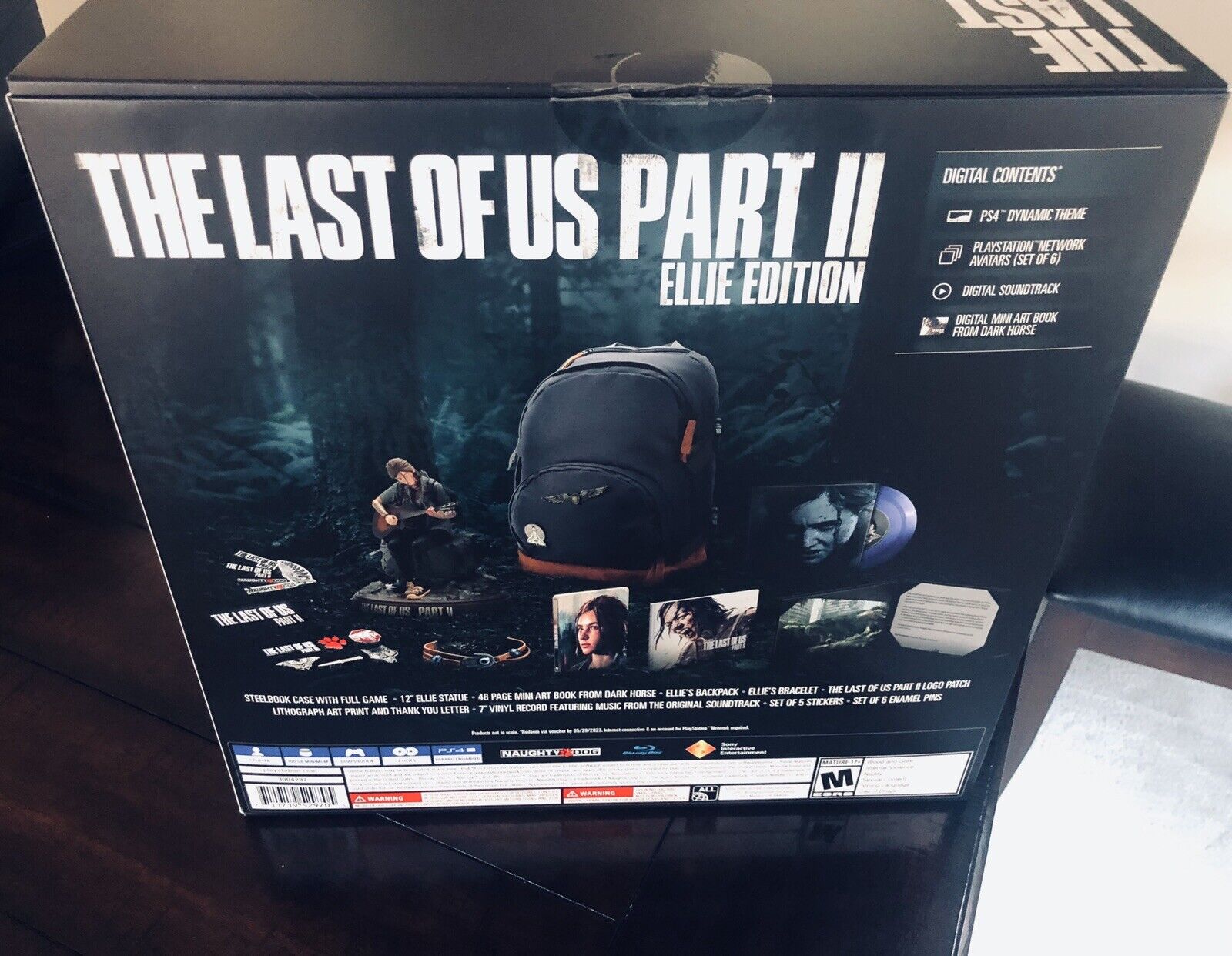 THE LAST OF Us Part II 2 Collector's Ellie Edition Box and Inserts ONLY  $29.99 - PicClick