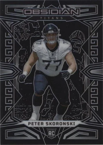 2023 Panini Obsidian Peter Skoronski #195