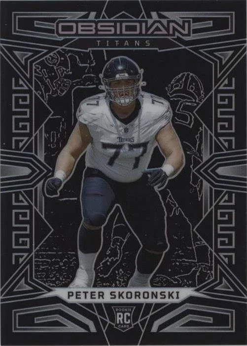2023 Panini Obsidian Peter Skoronski #195