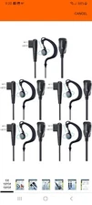 5pk Commountain CP200D CLS1410 Earpiece with PTT/Mic 