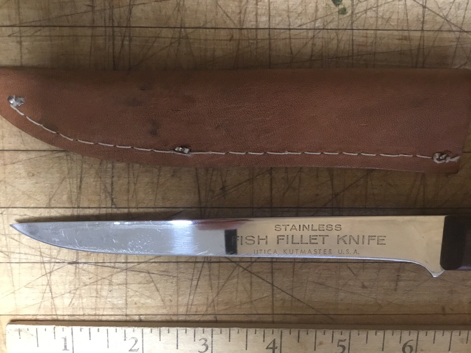 Utica Kutmaster fillet knife made in USA eBay