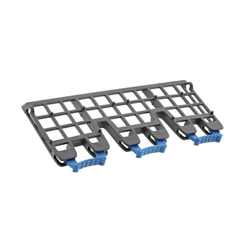 Support tasse lave-vaisselle Electrolux 140000450035 rack amovible gris bleu